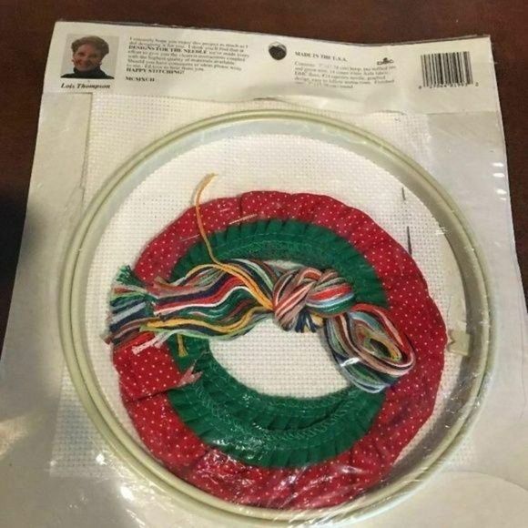 Christmas Tradition Bear Counted Cross Stitch Kit Twas night before christmas‎ - Picture 4 of 4